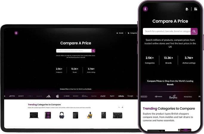 Compare A Price website preview