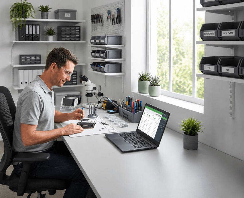 mobile repair workspace